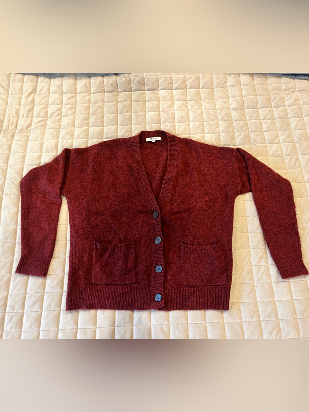 MADEWELL Kent Ex-Boyfriend Cardigan Size XS